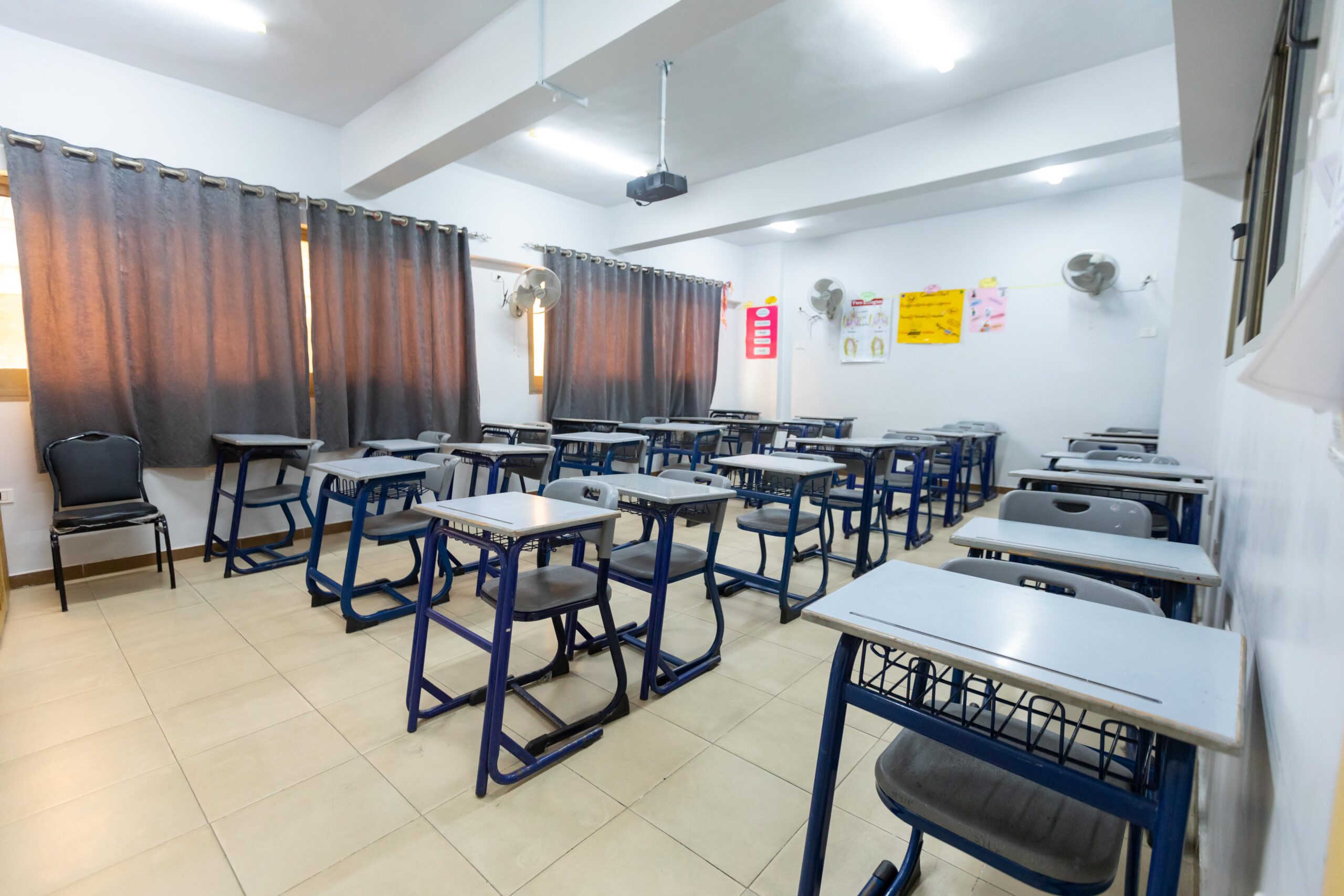 Brilliance Academy classroom prepared for learning