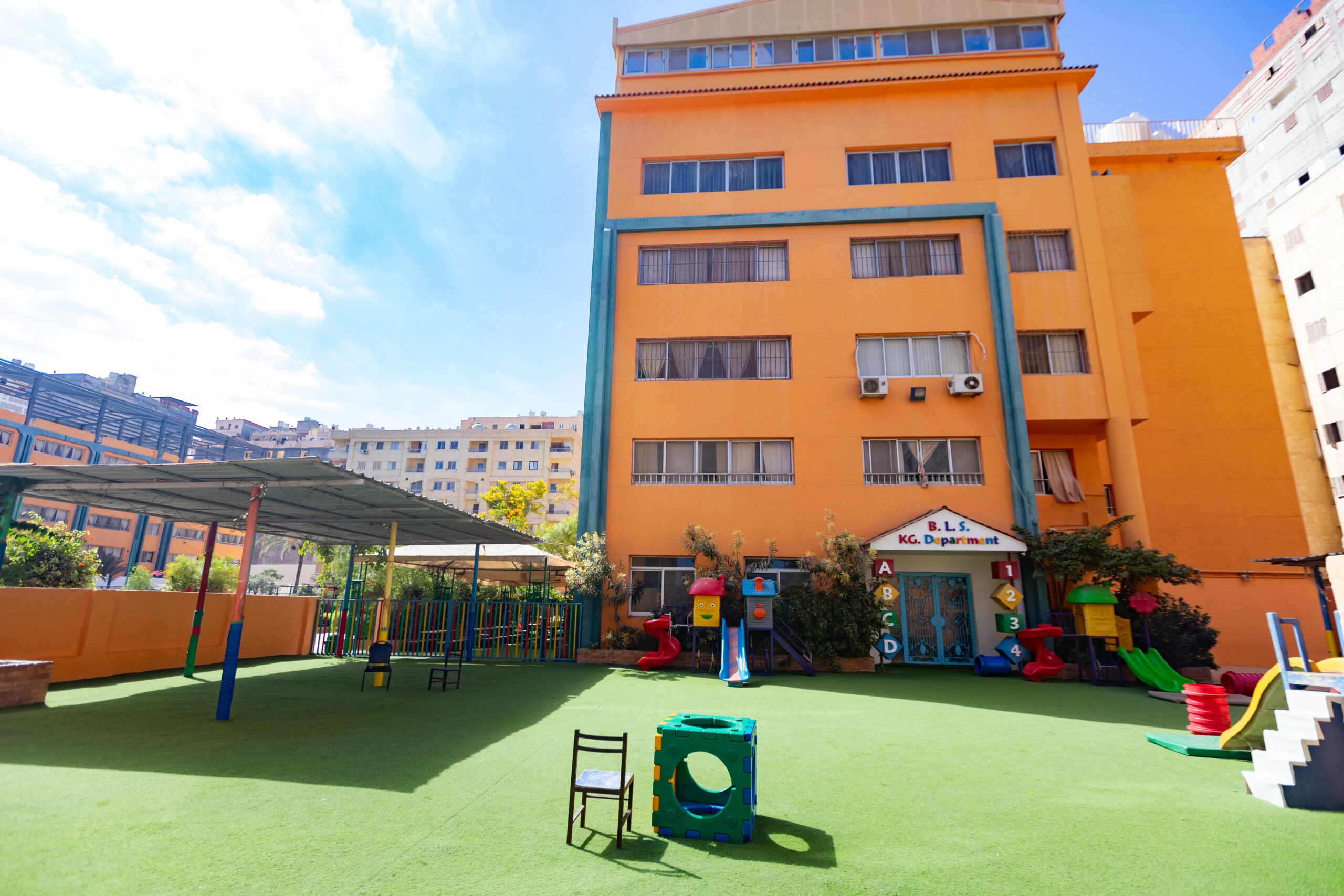 Early years playground at Brilliance Academy