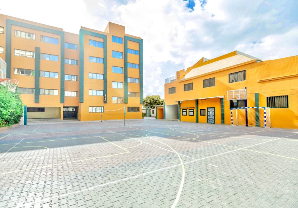 Brilliance Academy school buildings and central courtyard